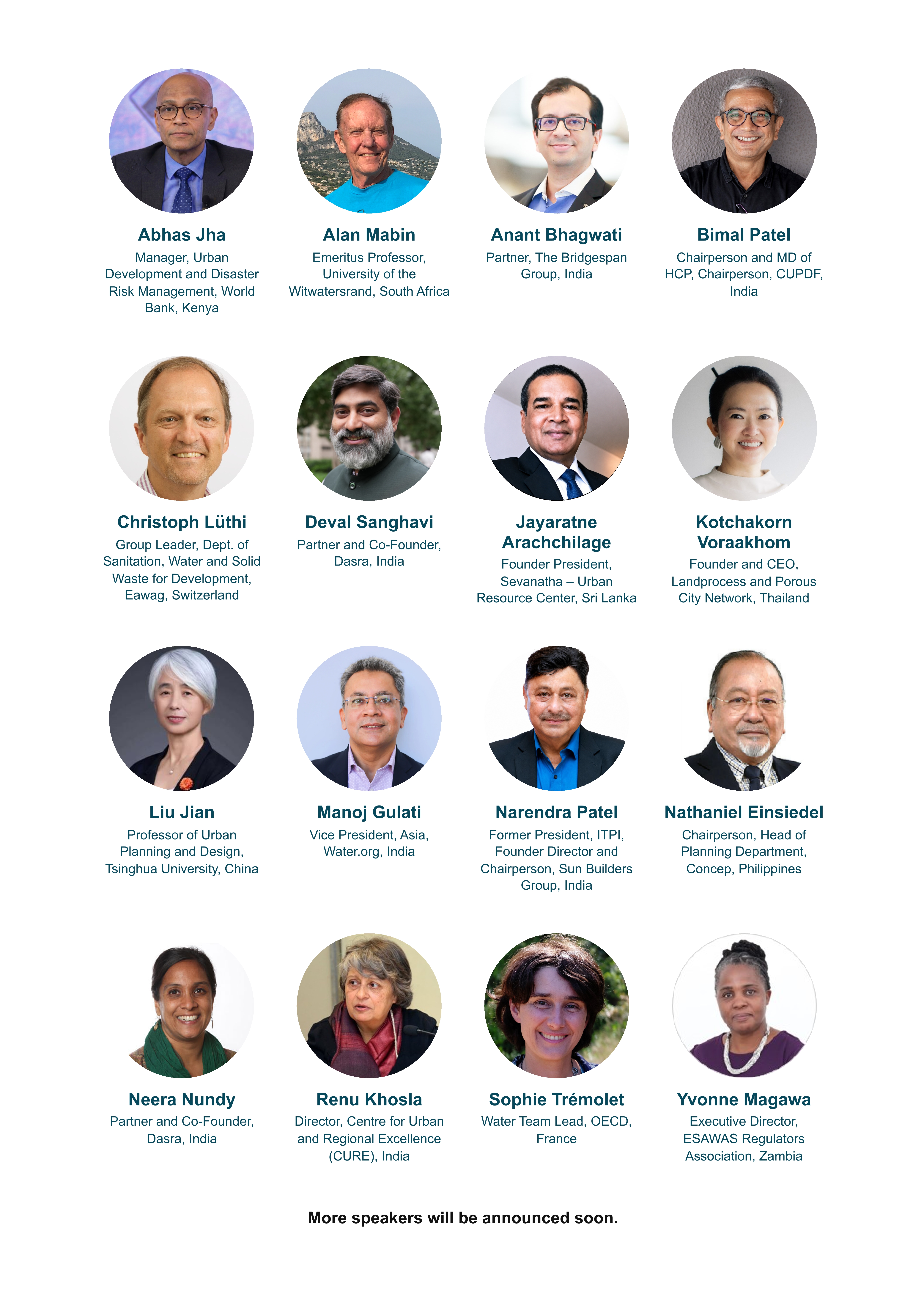 GSAC 27 speakers